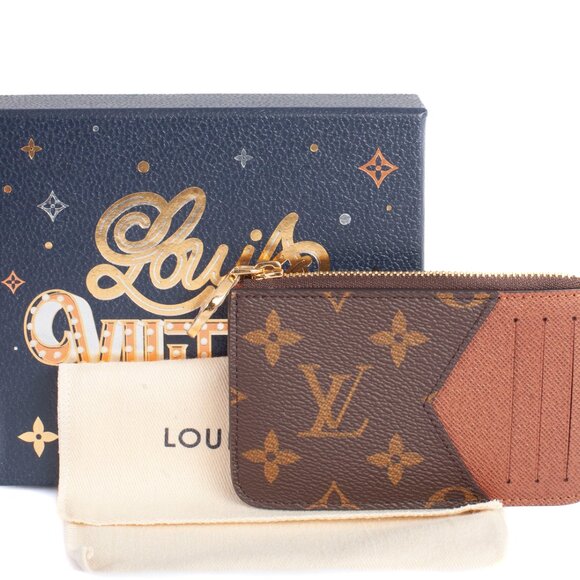 Authentic LOUIS VUITTON Monogram Canvas Romy Card Holder - Picture 1 of 9